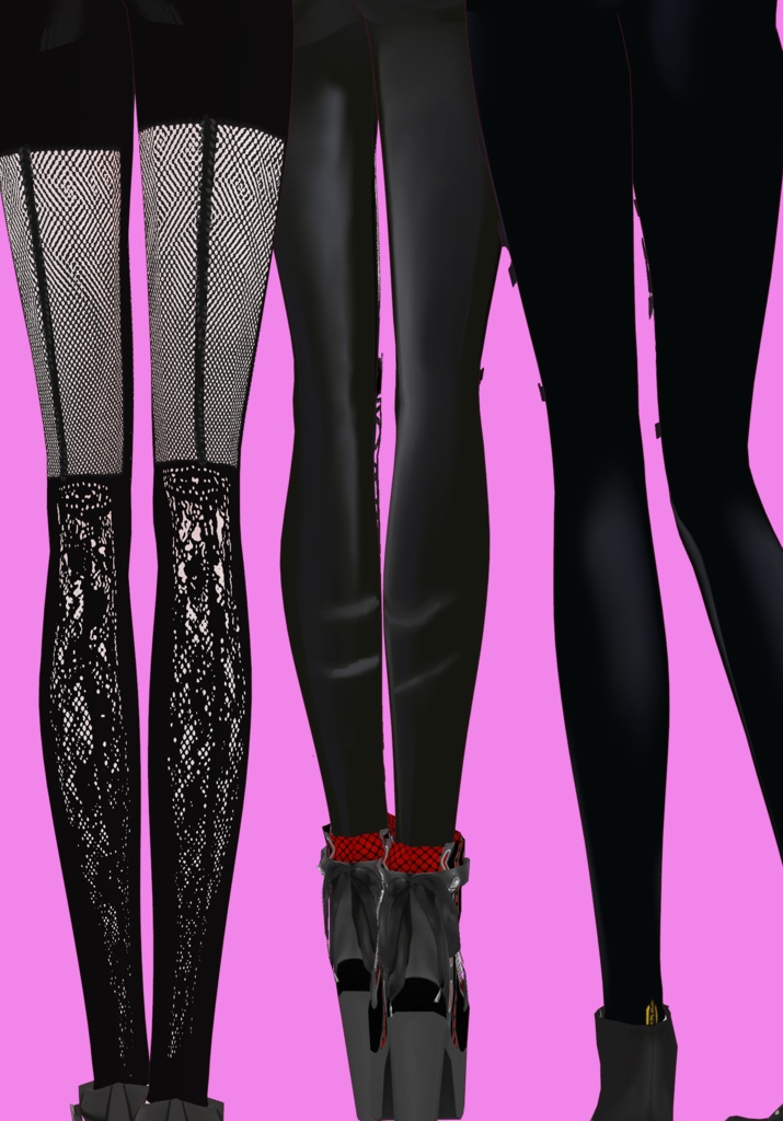 True Goth Leggings Set Vintage Gothic 80s Romanticism