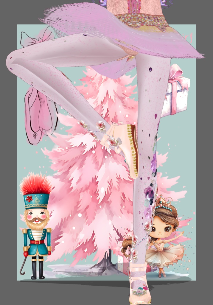 Sugarplum Fairy Cosplay Vintage Christmas Nutcracker Ballet