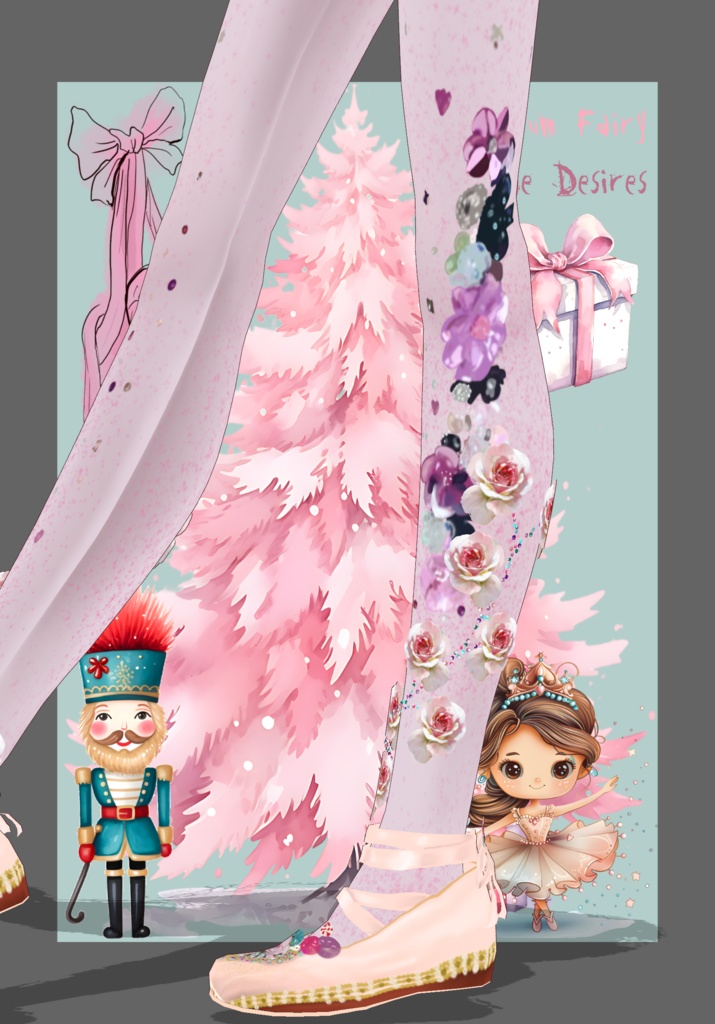 Sugarplum Fairy Cosplay Vintage Christmas Nutcracker Ballet