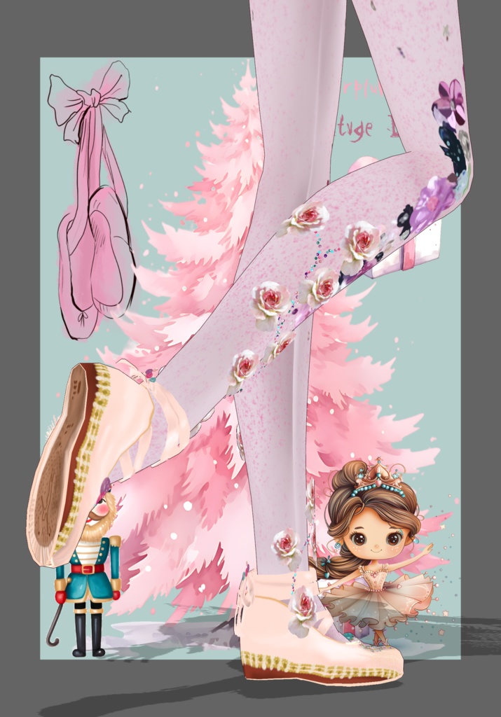 Sugarplum Fairy Cosplay Vintage Christmas Nutcracker Ballet