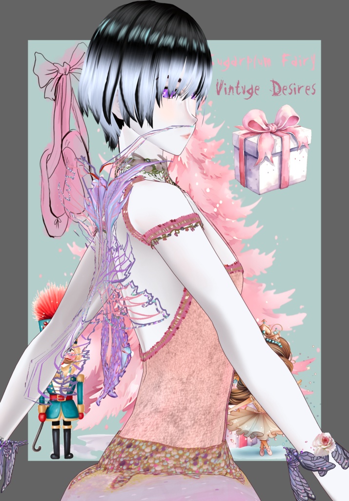 Sugarplum Fairy Cosplay Vintage Christmas Nutcracker Ballet