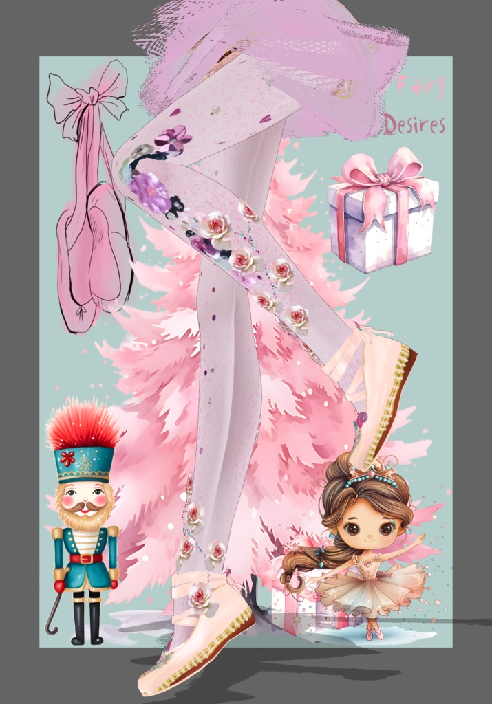 Sugarplum Fairy Cosplay Vintage Christmas Nutcracker Ballet