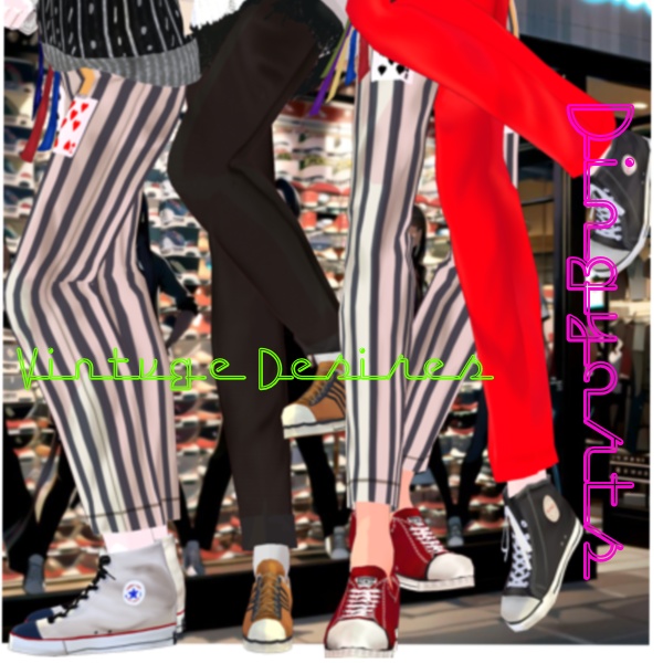 Converse Set 1 Vintage Sneakers Brand