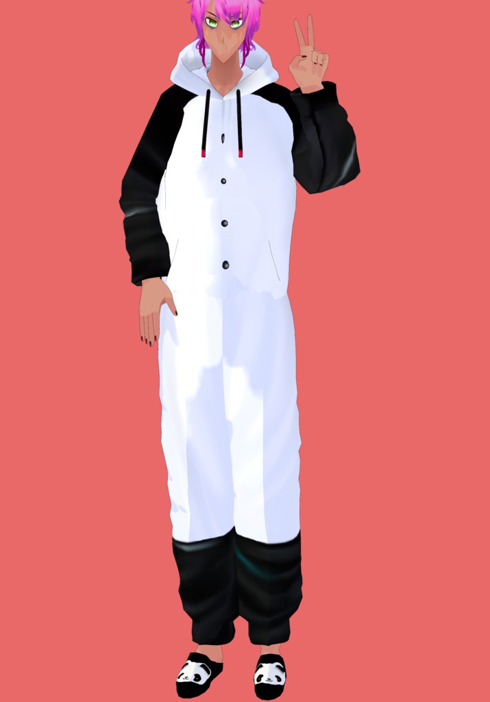 Panda Onesie Set Vintage 12 Days of Christmas Winter