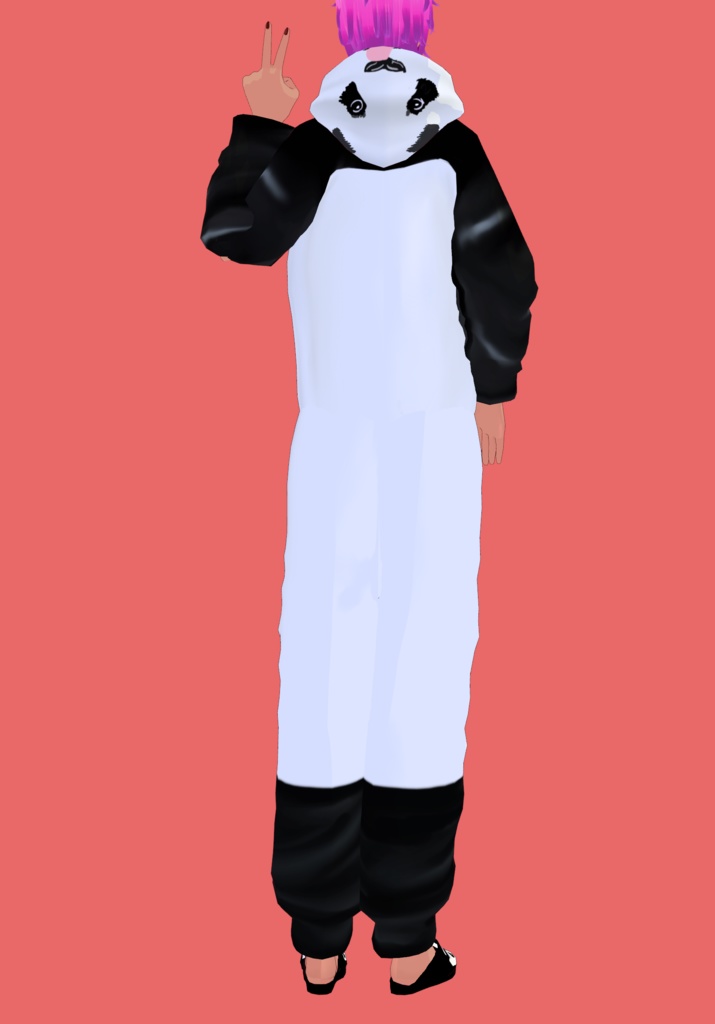 Panda Onesie Set Vintage 12 Days of Christmas Winter