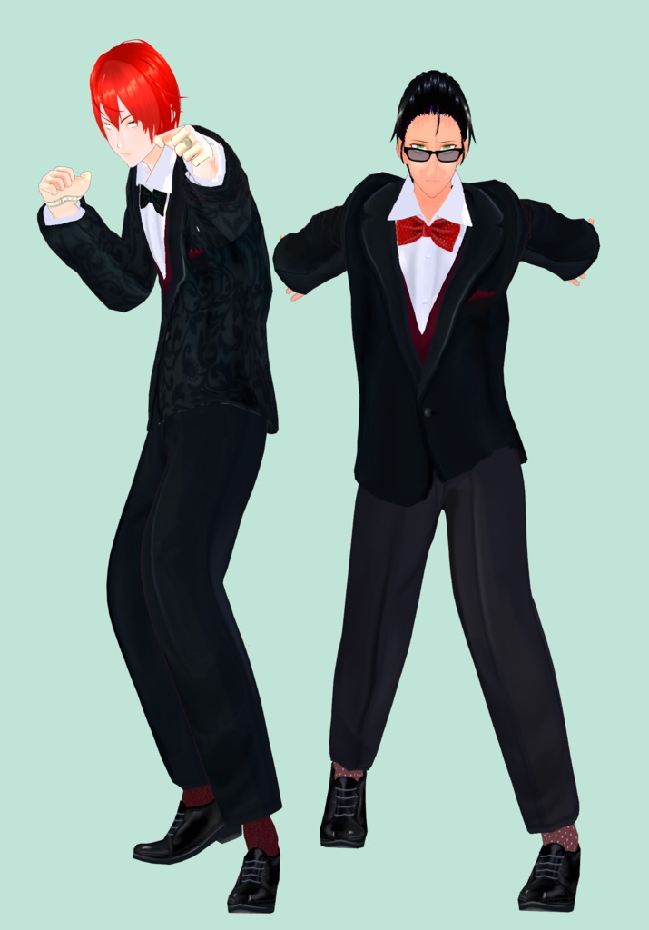 Tuxedo Gentleman Set Embroidered and Plain