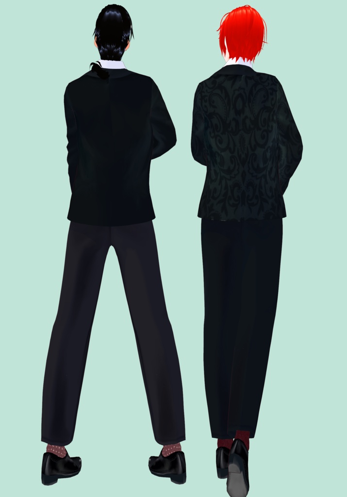 Tuxedo Gentleman Set Embroidered and Plain