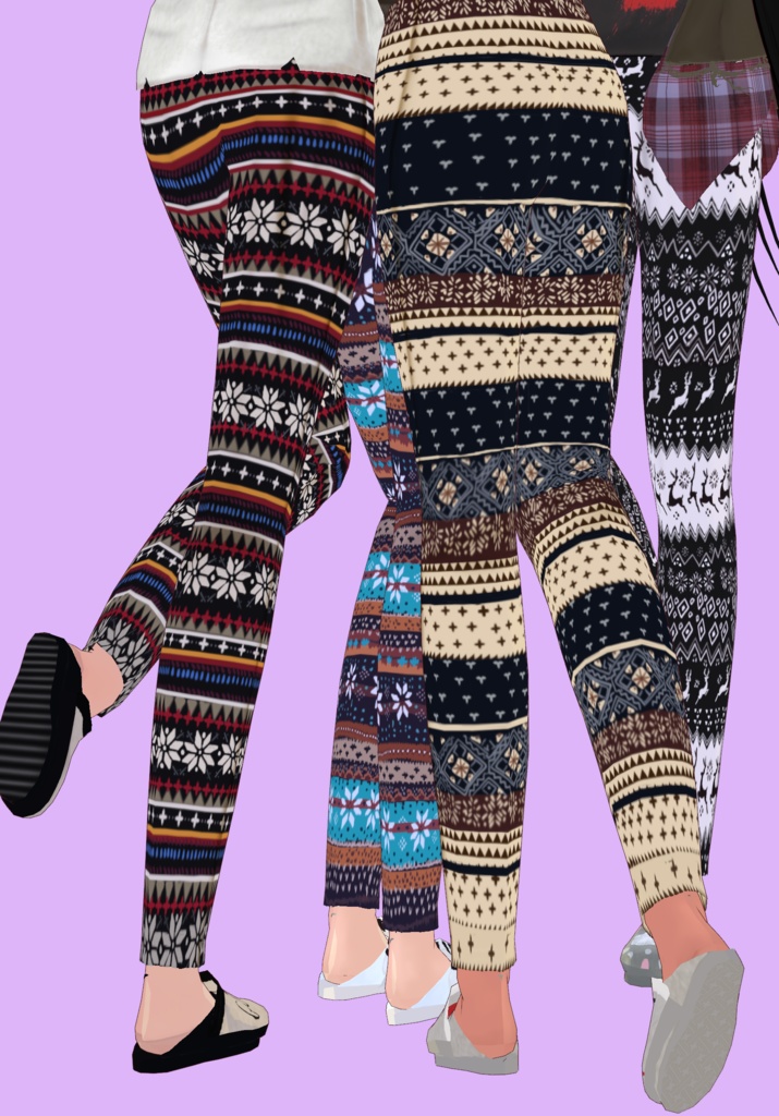 Cozy bedroom slippers Set 12 Days of Winter Season