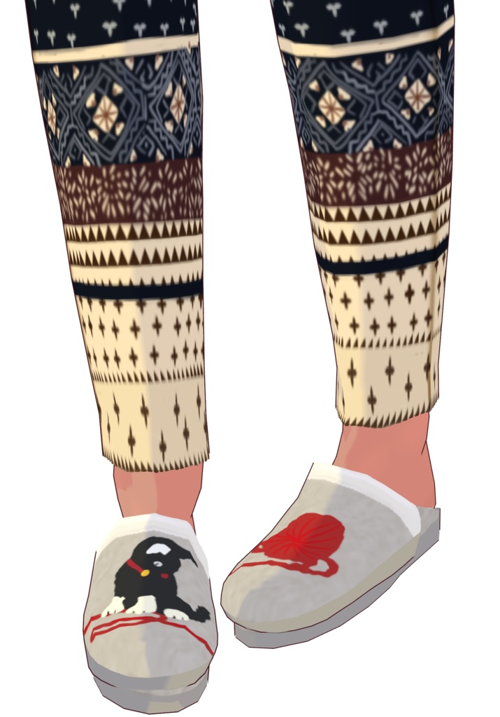 Cozy bedroom slippers Set 12 Days of Winter Season