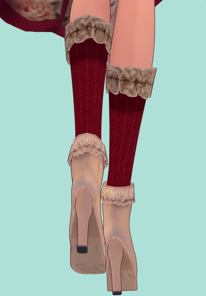 Burgundy Floral Lolita Set Vintage Lolita Winter Fashion