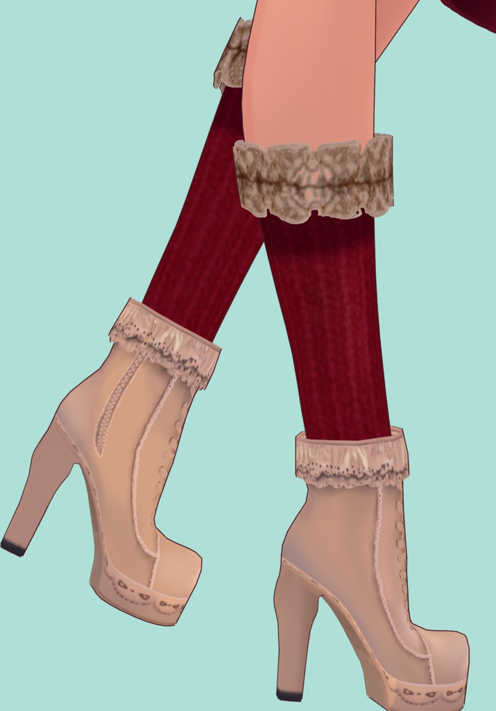 Burgundy Floral Lolita Set Vintage Lolita Winter Fashion