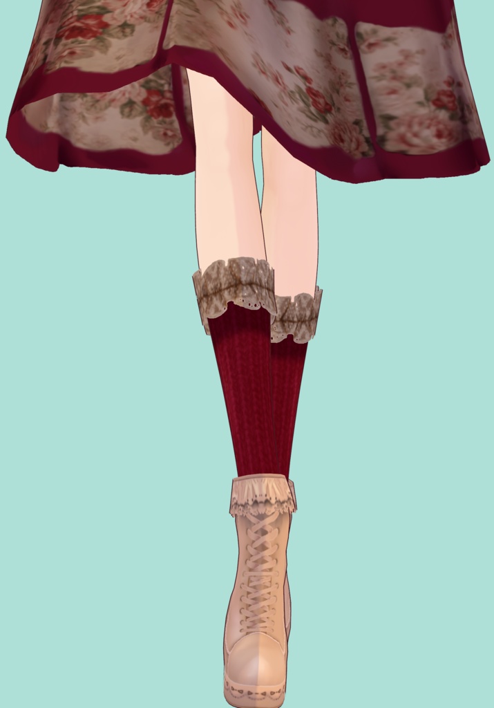 Burgundy Floral Lolita Set Vintage Lolita Winter Fashion
