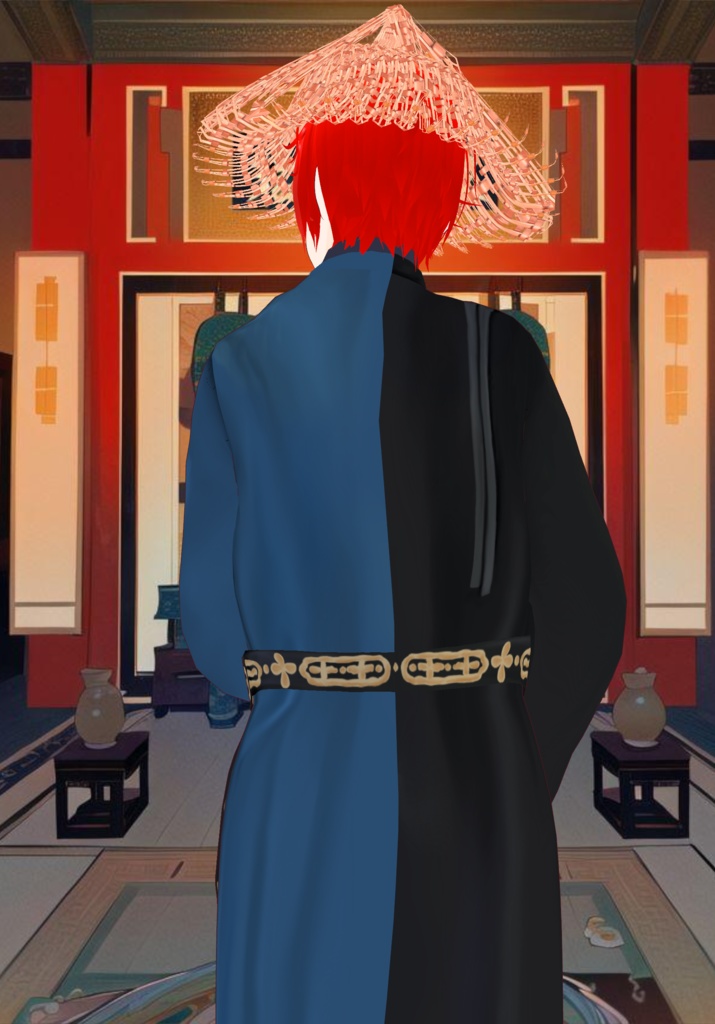 Colorblock Hanfu Dragon Set: Year of the Dragon Chinese Han Dynasty