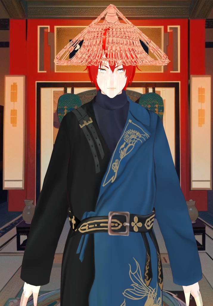 Colorblock Hanfu Dragon Set: Year of the Dragon Chinese Han Dynasty