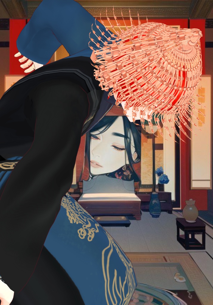 Colorblock Hanfu Dragon Set: Year of the Dragon Chinese Han Dynasty