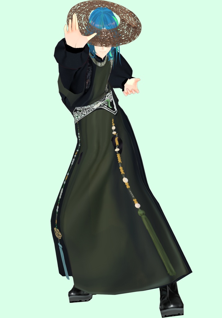 Sage Bamboo Mercenary Set Vintage Chinese Martial Arts World