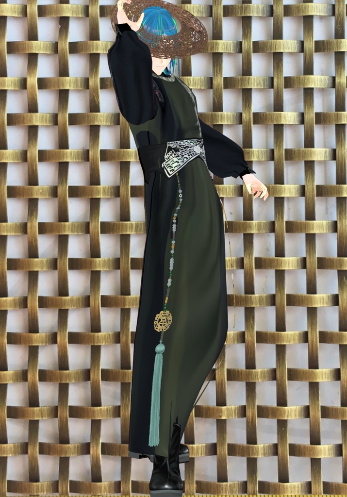 Sage Bamboo Mercenary Set Vintage Chinese Martial Arts World