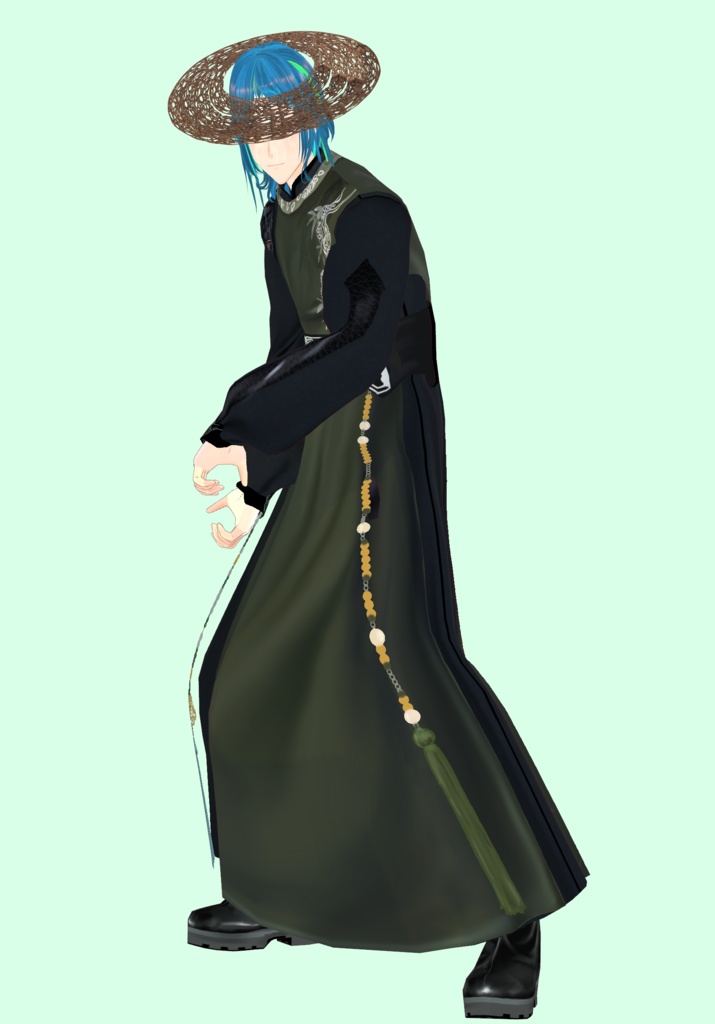 Sage Bamboo Mercenary Set Vintage Chinese Martial Arts World