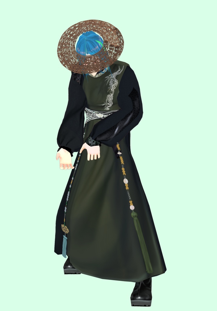 Sage Bamboo Mercenary Set Vintage Chinese Martial Arts World