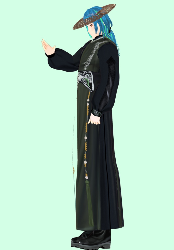 Sage Bamboo Mercenary Set Vintage Chinese Martial Arts World