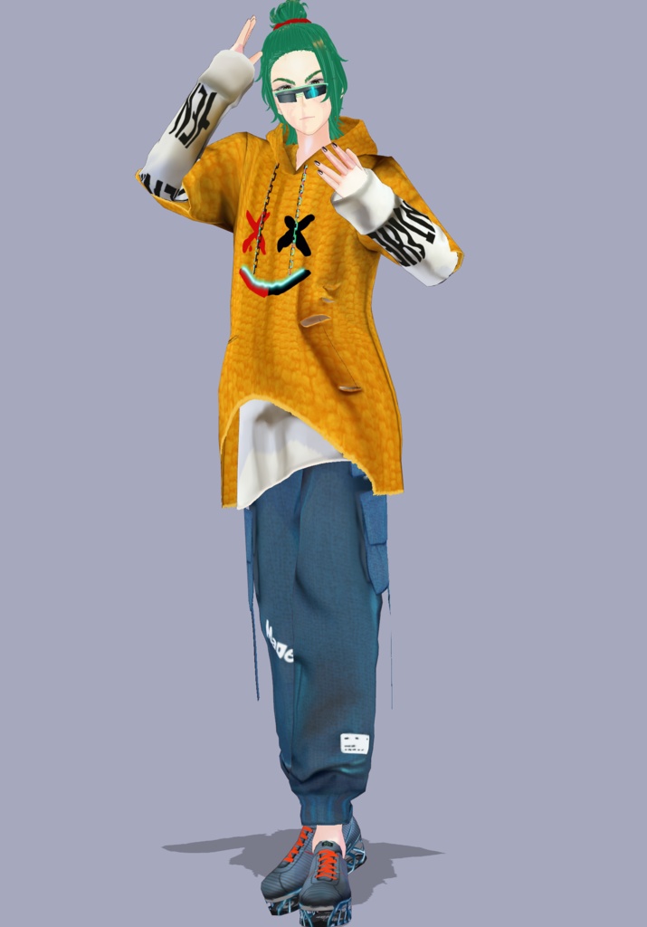 Cyberpunk Honeycomb Skater Set