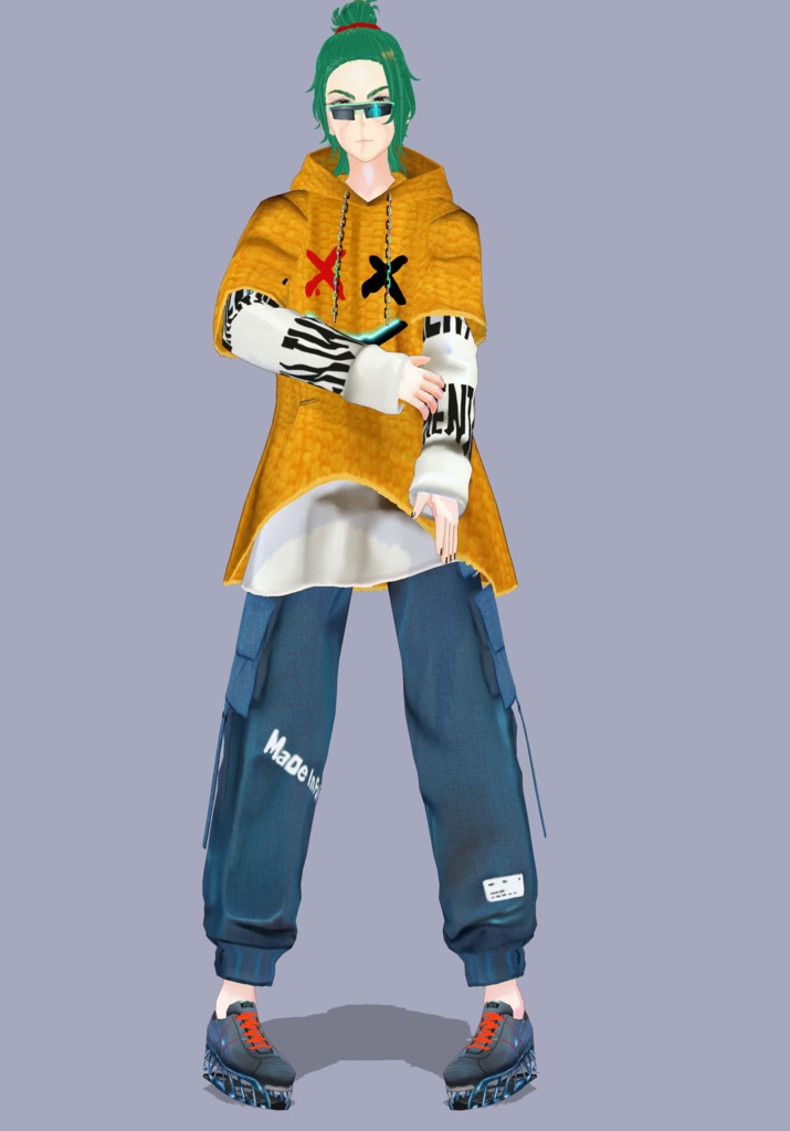 Cyberpunk Honeycomb Skater Set