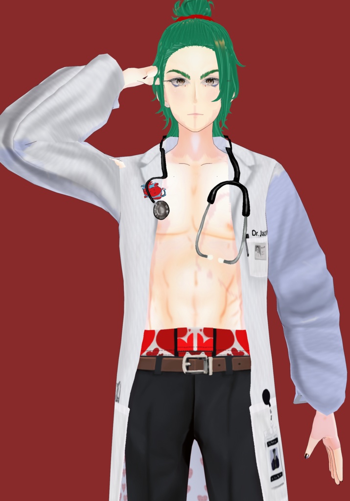 Heartthrob Doctor Set. St. Valentine's Day