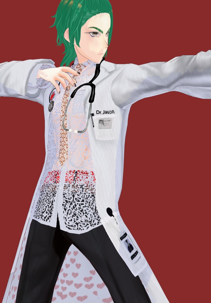 Heartthrob Doctor Set. St. Valentine's Day