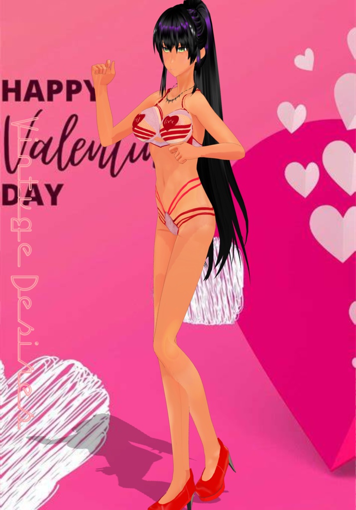 Love 3Tone Lingerie Set