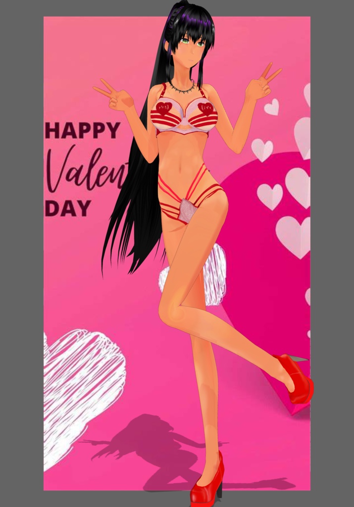 Love 3Tone Lingerie Set