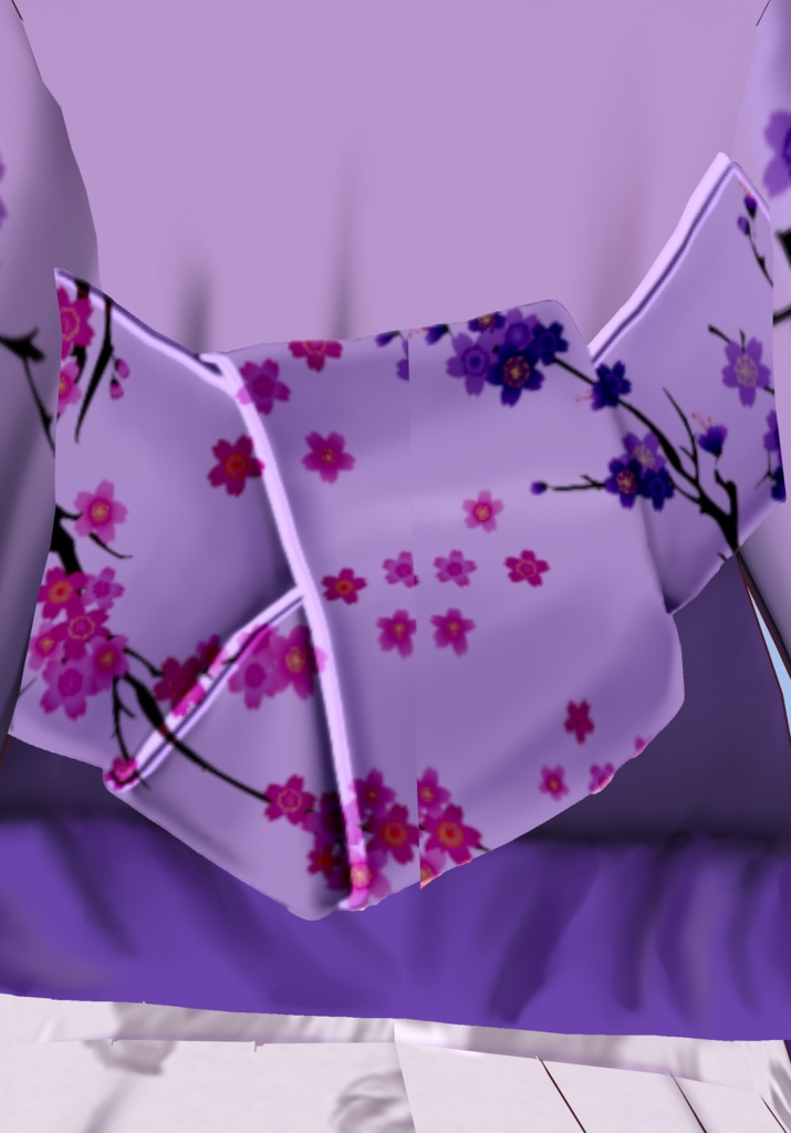 Lilac Dreams Floral Kimono Lolita Fashion