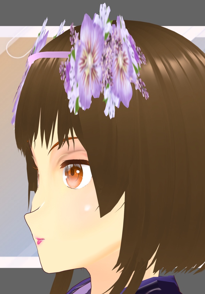 Lilac Dreams Floral Kimono Lolita Fashion