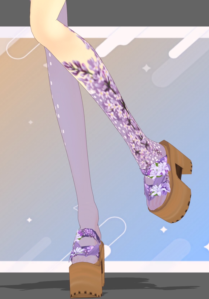 Lilac Dreams Floral Kimono Lolita Fashion