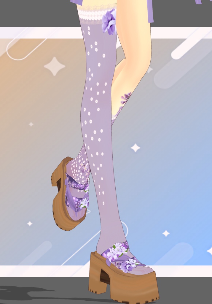 Lilac Dreams Floral Kimono Lolita Fashion