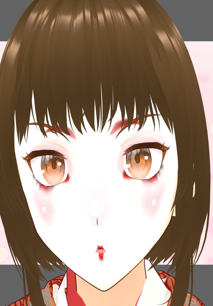 OrangeSunset BlueSkies Japanese Traditional wear