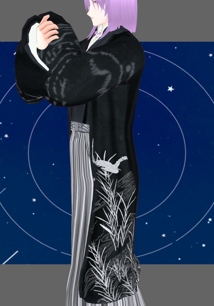 Waterleaf Kimono and Hakama Traditional Japanese