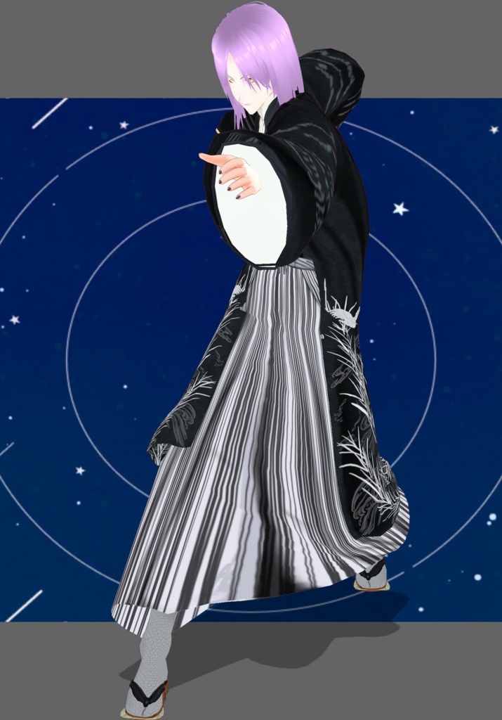 Waterleaf Kimono and Hakama Traditional Japanese