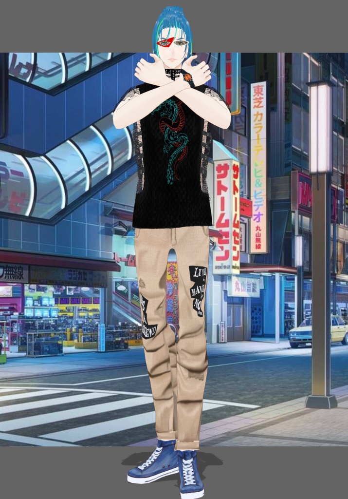 Punk Rave DragonSnake Set