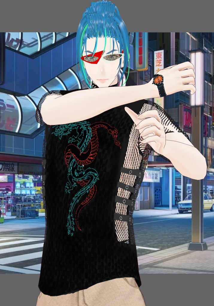 Punk Rave DragonSnake Set