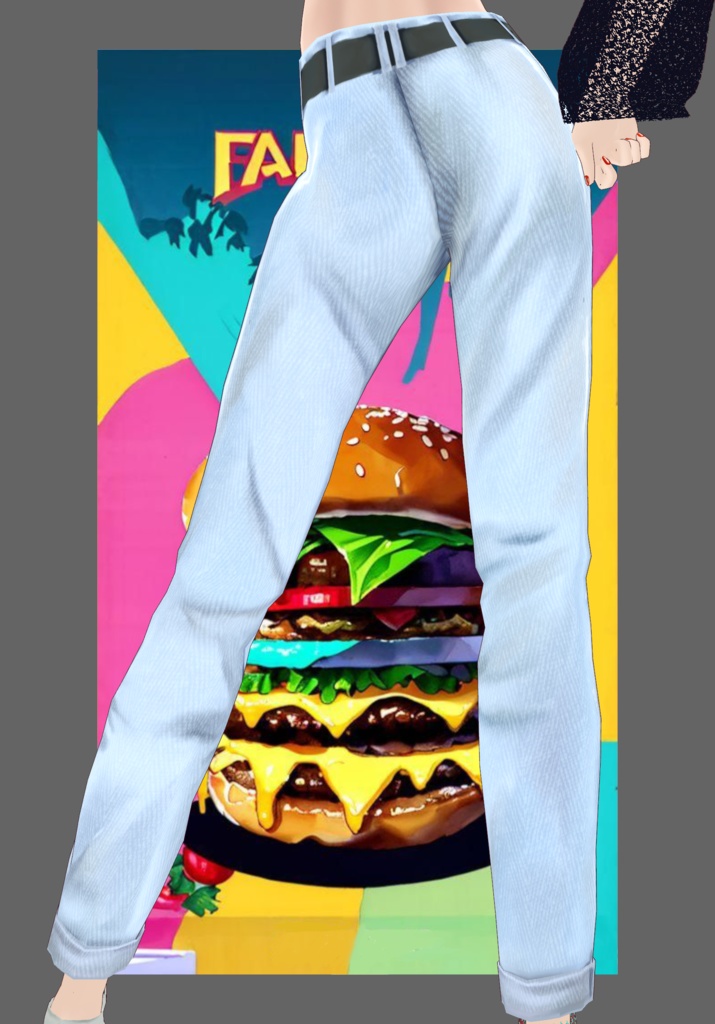 FastFood Burger Kawaii Set