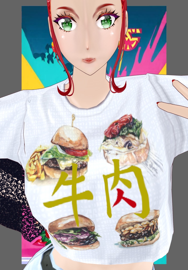 FastFood Burger Kawaii Set