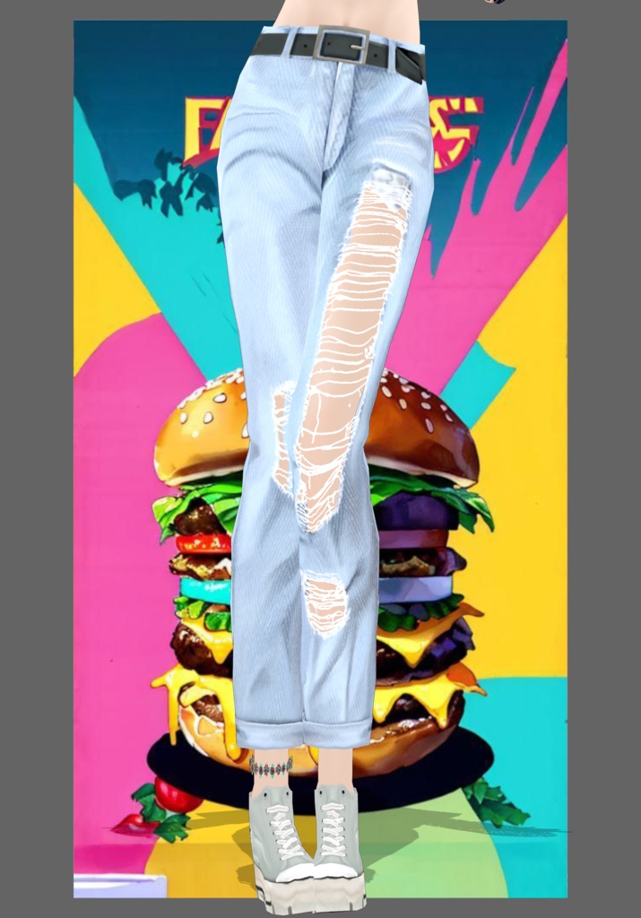 FastFood Burger Kawaii Set