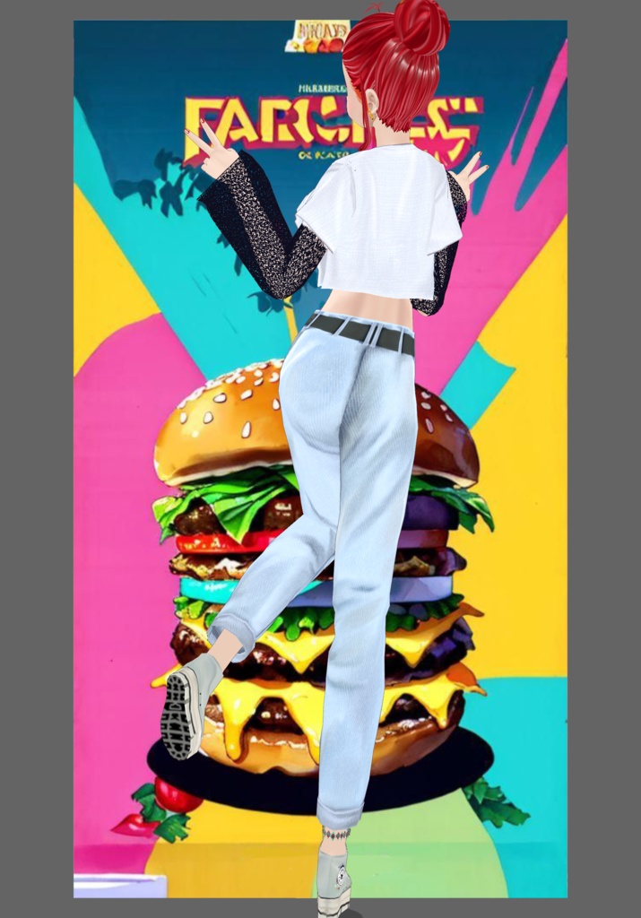 FastFood Burger Kawaii Set