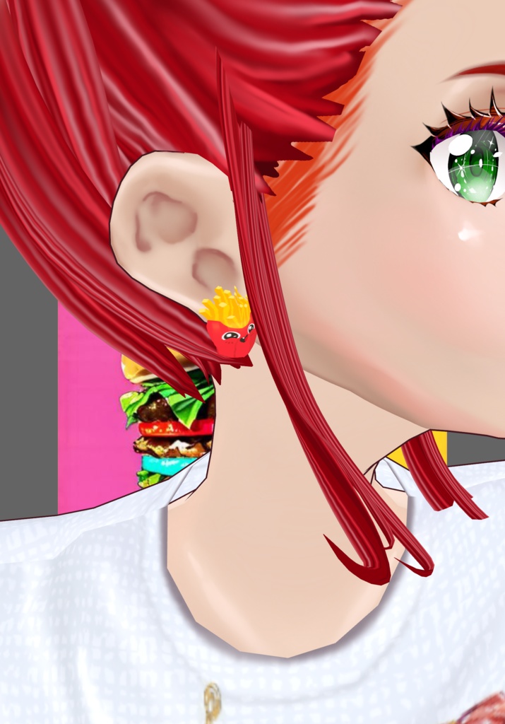 FastFood Burger Kawaii Set