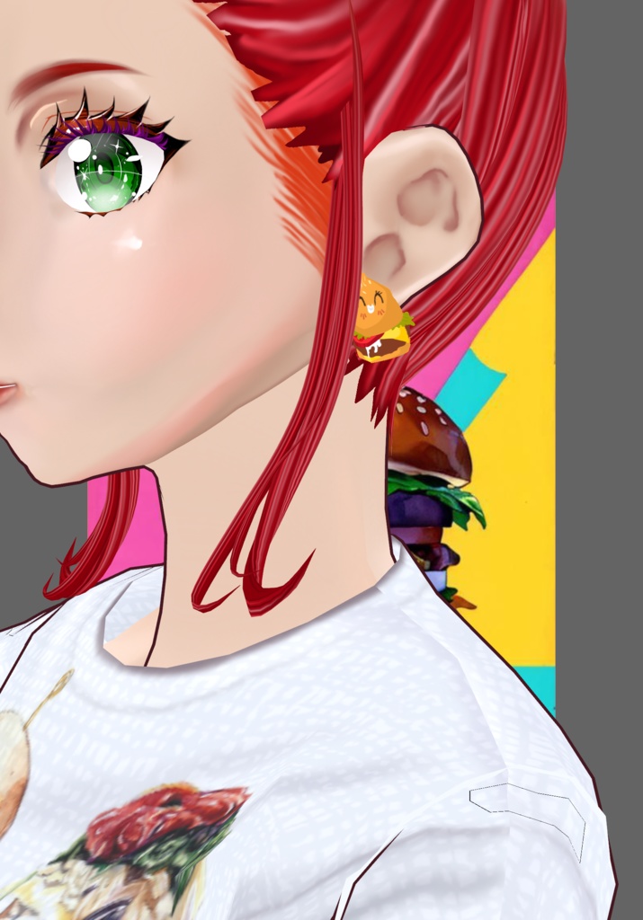 FastFood Burger Kawaii Set