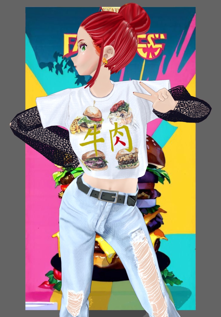 FastFood Burger Kawaii Set