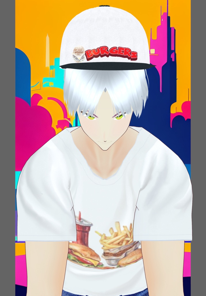 FastFood Burger Kawaii Boys Set