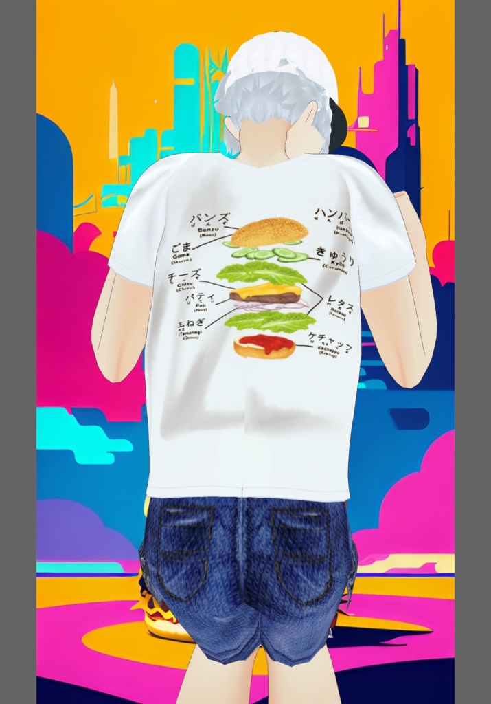 FastFood Burger Kawaii Boys Set
