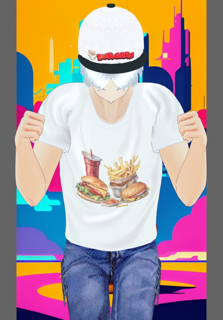 FastFood Burger Kawaii Boys Set