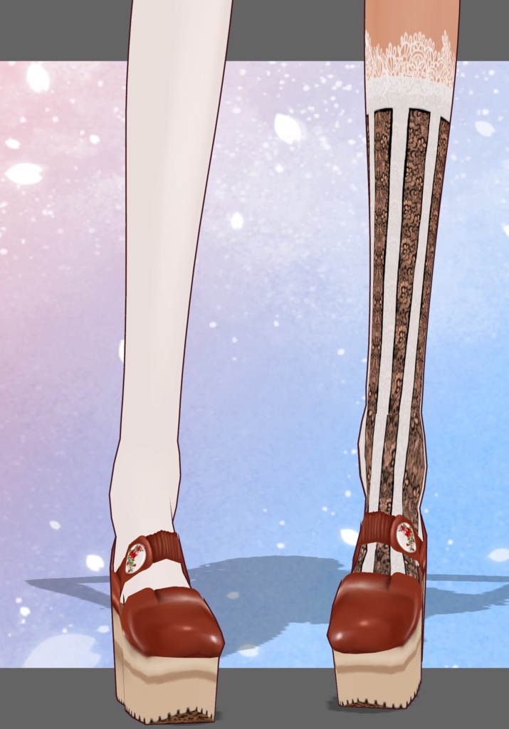 Animal Floral Lace Lolita Set